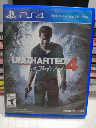 Uncharted 4: A Thief's End Ps4 Fisico Usado