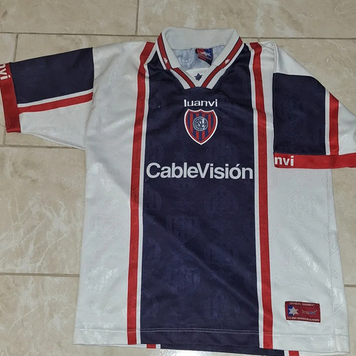 Camiseta De San Lorenzo Año 2000 Marca Luanvi 