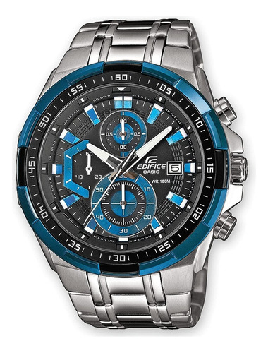 Reloj Casio Edifice Efr-539d Cronografo 100m Acero Cristal