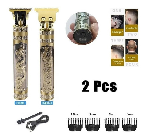 Máquina Cortadora Cabello Senior Recargable Trimmer 2peaces