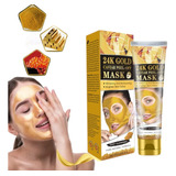 Mascarilla Facial Peel Off Caviar Y Oro 24k Limpieza Profund