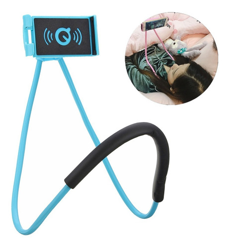 Soporte Celular Cuello Sujetador Flexible Cama Variedad