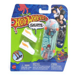 Hot Wheels Skate De Dedo Profissional Com Tênis Fingerboard 