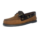 Zapatilla Sperry Top-sider A/o Brown Buck/br 0195412