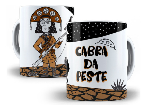 Caneca Tema Nordestino + Caixinha - Opção 01