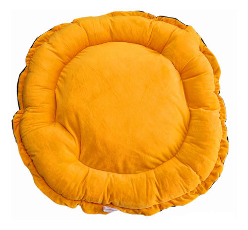 Cama  Antiestrés Tipo Flor Para Perros 80 Cm