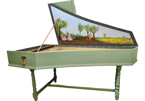 Piano Clavicembalo Modelo Ruckers - Fabricación Artesanal