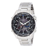 Reloj Multifunción Casio Eqs500db-1a1 Edifice Tough Solar De