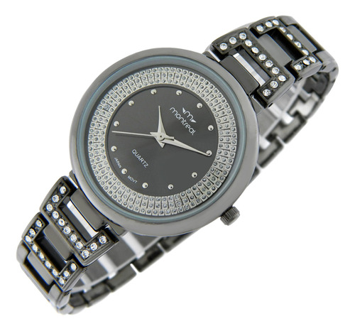 Reloj Montreal Mujer Ml511 Strass Envío Gratis T. Oficial