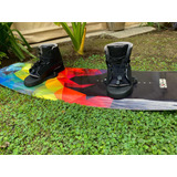 Tabla De Wakeboard Jobe Curl C/ Botas Obrien