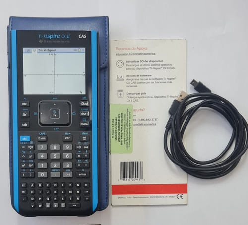 Calculadora Ti Nspire Cx Modelo Graficadora Color Negro/azul