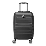 Valija De Cabina 55 Cm. Expandible Delsey Air Armour Color Negro