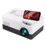 Mini Projetor Portatil Tv Miracast Led Projector Branco