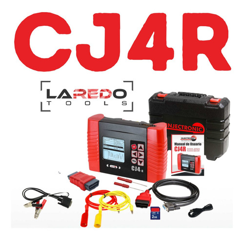 Escáner Cj4r Injectronic Con Cabes, Maleta, Acss Pomo Cj4