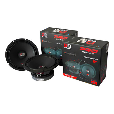 2 Pz Medio Rango Db Sound Dbpro88 8pulg 600w Max Tipo Arnold | Meses sin interés