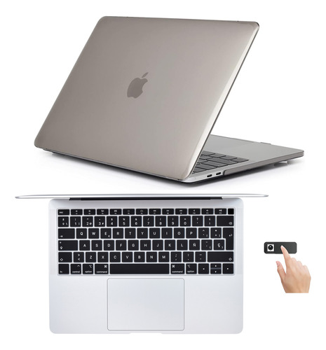 Kit De Protección Carcasa Case Para Macbook 3 En 1 Español