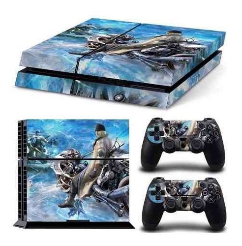 Adesivo Skin Ps4 - Final Fantasy Xiii - Console Controles 31