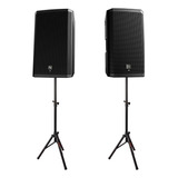 Kit Caixas Electro-voice Zlx 12bt Bluetooth 1000w +pedestais