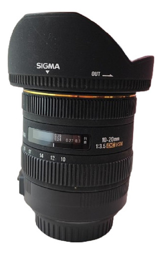 Lente Sigma 10 20mm F3.5 Dc Ex Hsm ( Grande Angular Clara