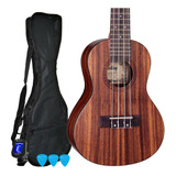 Kit Ukulele Concert Acústico Su23t Stnt Teakwood Shelby