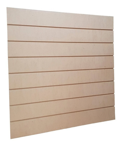 Panel Ranurado 90x60 Crudo Mdf - Listo Para Pintar!