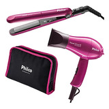 Kit De Beleza Philco Compacto P/ Viagens Secador + Prancha