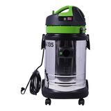 Aspirador Extrator É Industrial Tambor Ipc Ea135 35.5l  Prateado Y Preto Y Verde 127v A135ext