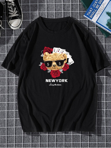 Remera De Oso De Salir Aesthetic Dibujo De Osos Poker Linda