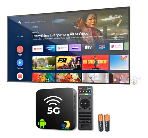 Aparelho Tv Box Android 5g Fullhd Promoção 4k