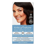 Tinte Natural Para Cabello Oscuro, Nutre Y Cubre Canas. Sin 