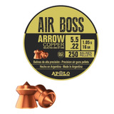 Diabolos Balines Apolo Air Boss Arrow Copper 5.5mm 250 Und 