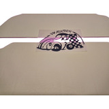 Taloneras Asiento Beige Tactopiel Vocho 1600 Original 2pz Vw