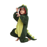 Kigurumi Dinosaurio Pijama Mameluco Disfraz  Niño Niña