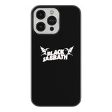 Case Funda Para Celular Rock Black Sabbath Negro Blanco