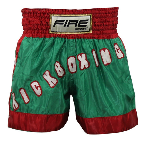 Short Fire Sports Para Muay Thai Y Kick Boxing Economico