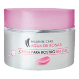 Crema Para Rostro En Gel Agua De Rosas Millanel