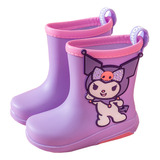 Botas Lluvia Infantiles Lindas Y Antideslizantes De Sanrio.