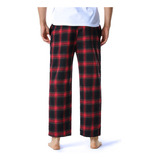 Pantalones De Pijama A Cuadros Para Hombre, Pantalones Recto