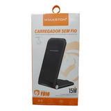 Carregador Sem  Wireless Indução Turbo 15w H´maston Yd16