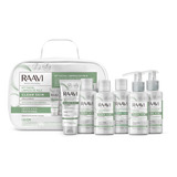  Kit De Limpeza Da Pele Raavi Clean Skin Profissional 6itens