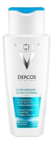  Vichy Dercos Ultra Calmante 200ml Cuero Cabelludo Sensible