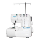 Máquina De Coser Overlock Nagoya 328 Portable Blanca