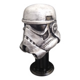 Figura Busto Stormtrooper Star Wars Plata . Impresion 3d
