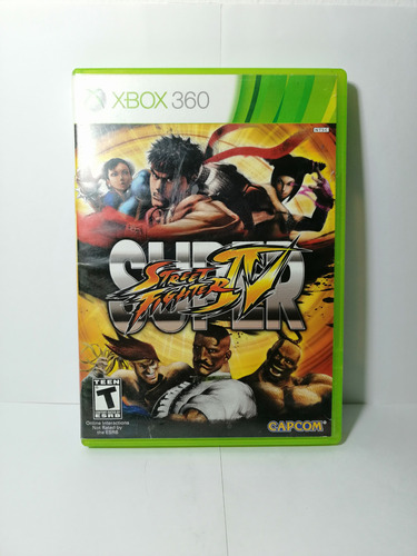 Super Street Fighter Iv Xbox 360 Fisico