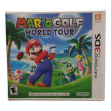 Mario Golf World Tour Nintendo 3ds Sellado Usa