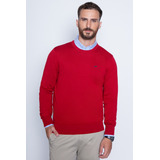 Sweater Round Neck Paris Rojo Fw2024 Ferouch