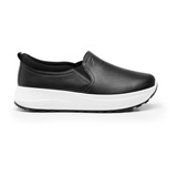 Sneaker Flexi Para Mujer Estilo 117207 Negro