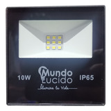 8 Pz Reflector Led 10w Multivoltaje Para Exterior Nwrf10bp