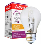 Kit 100 Lâmpadas Churrasqueira 70w Incandescente Avant 220v