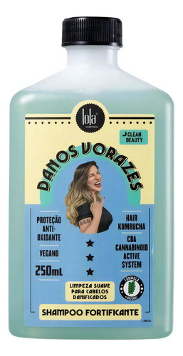 Shampoo Fortificante Danos Vorazes 250 Ml Lola Cosmetics